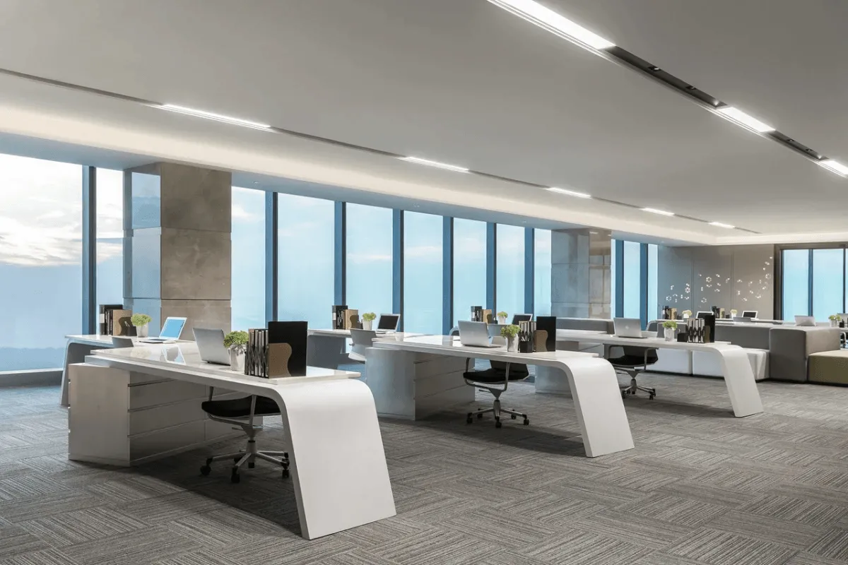 Wide view of the BOOMWOW creative office